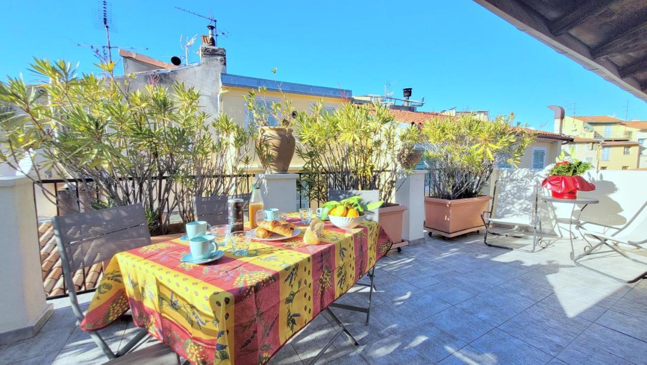Ze Perfect Place - Appartement De Charme Nicois - 2 Chb & 2 Sdb - Ac - Terrasse - Vieux Nisa Exterior foto