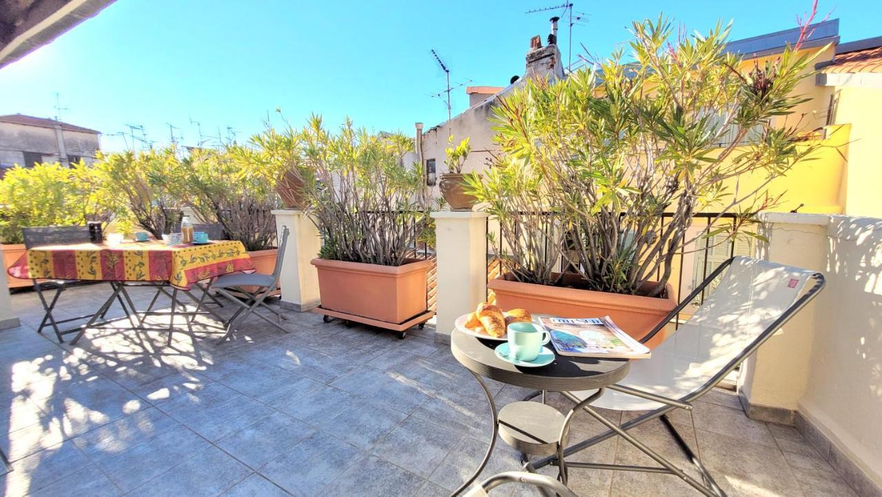 Ze Perfect Place - Appartement De Charme Nicois - 2 Chb & 2 Sdb - Ac - Terrasse - Vieux Nisa Exterior foto