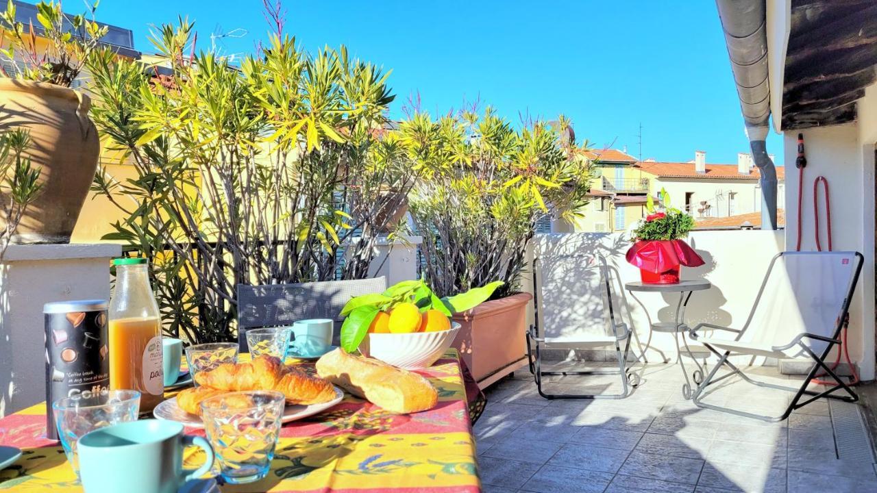 Ze Perfect Place - Appartement De Charme Nicois - 2 Chb & 2 Sdb - Ac - Terrasse - Vieux Nisa Exterior foto